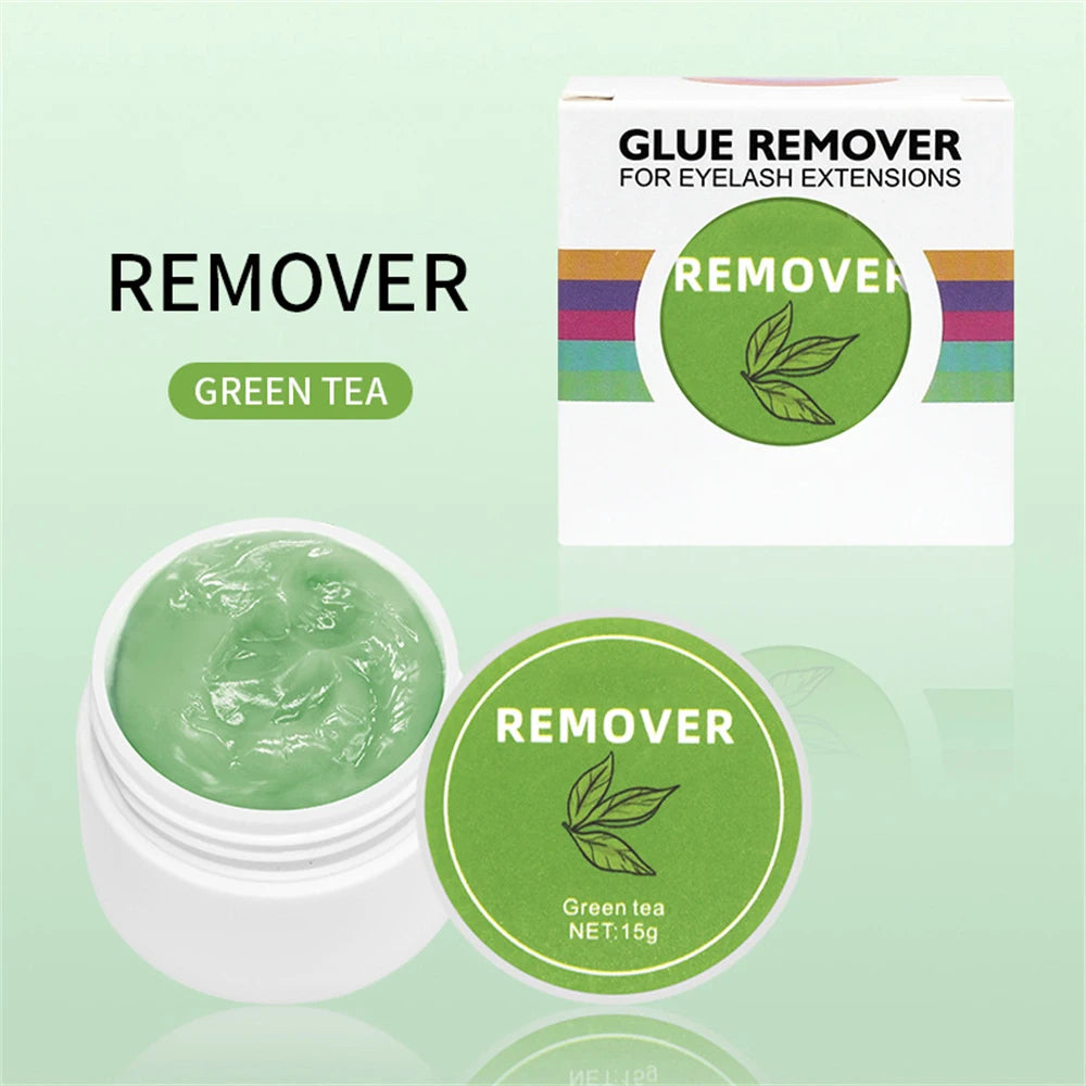 Crema removedora de pegamento para pestañas y extensiones de pestañas