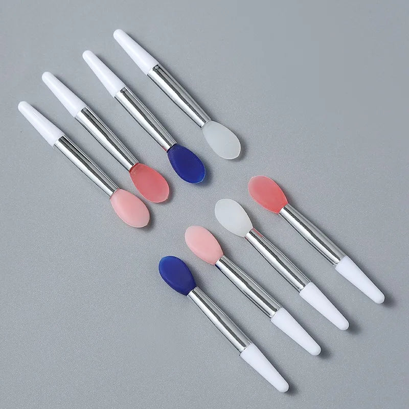 10 pinceles de silicona para labios