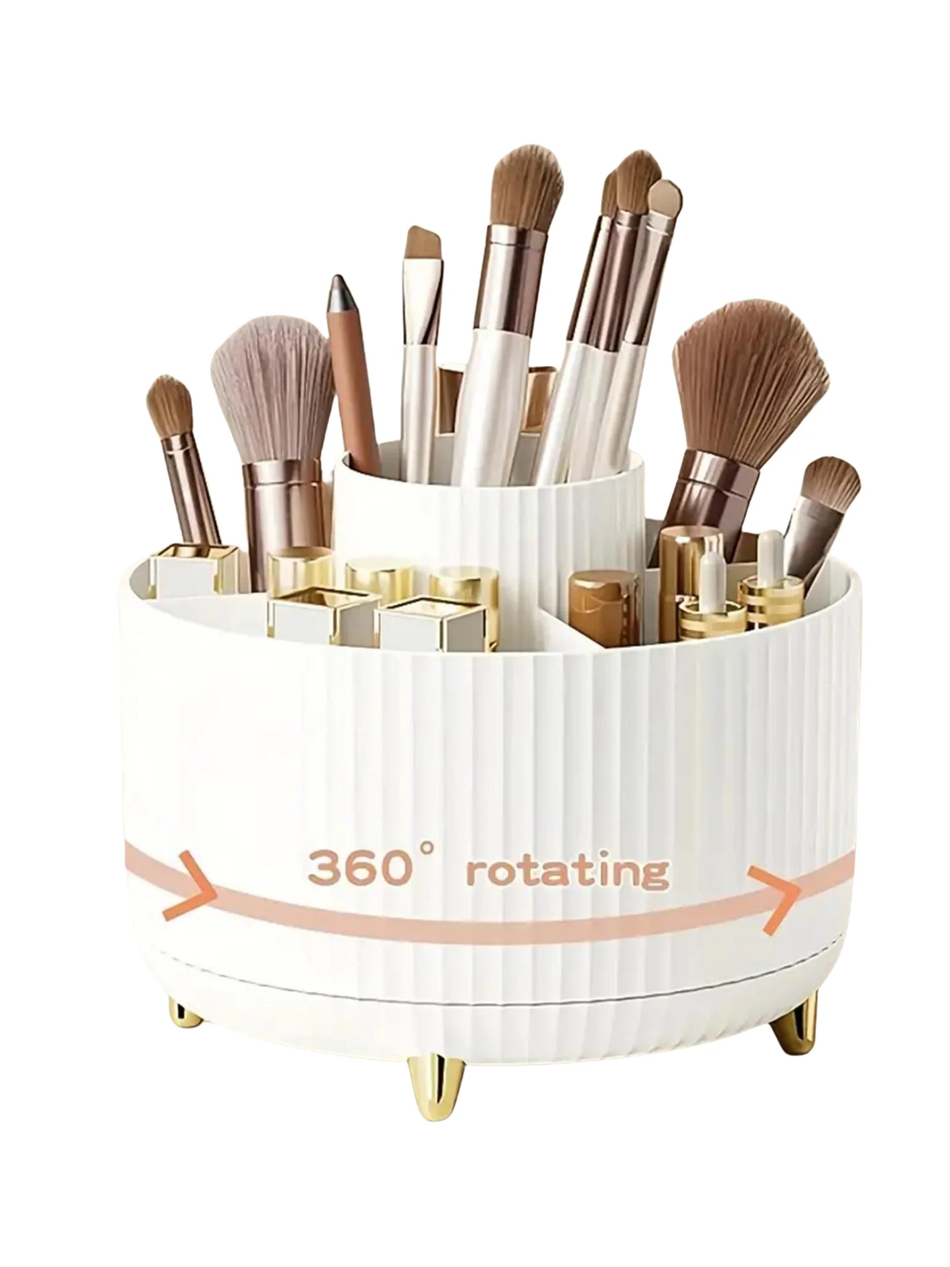 Organizador de maquillaje giratorio de 360°