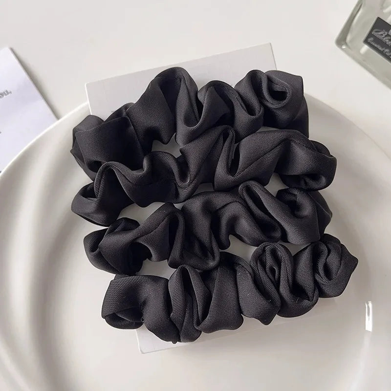 coleteros de satén para mujer, más suaves que las gomas elásticas.