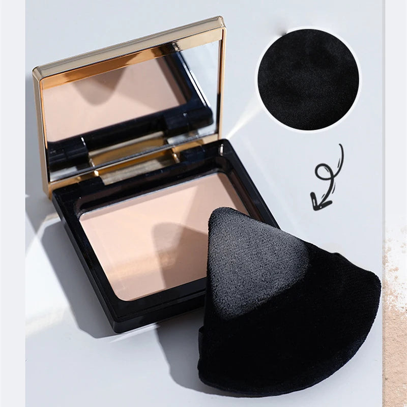 8 esponjas de maquillaje triangulares de terciopelo