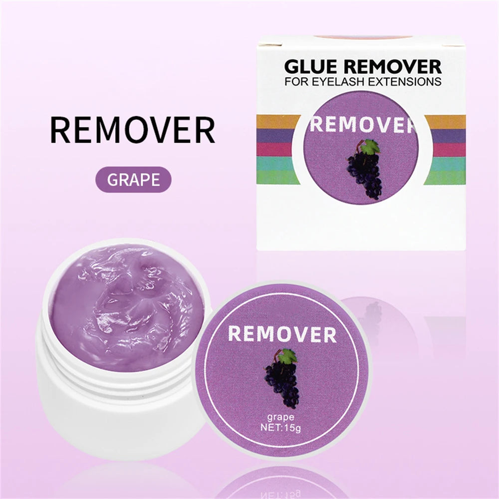 Crema removedora de pegamento para pestañas y extensiones de pestañas