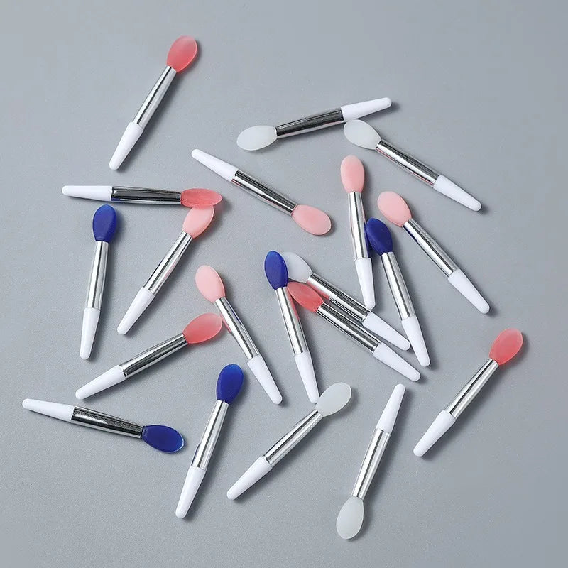 10 pinceles de silicona para labios