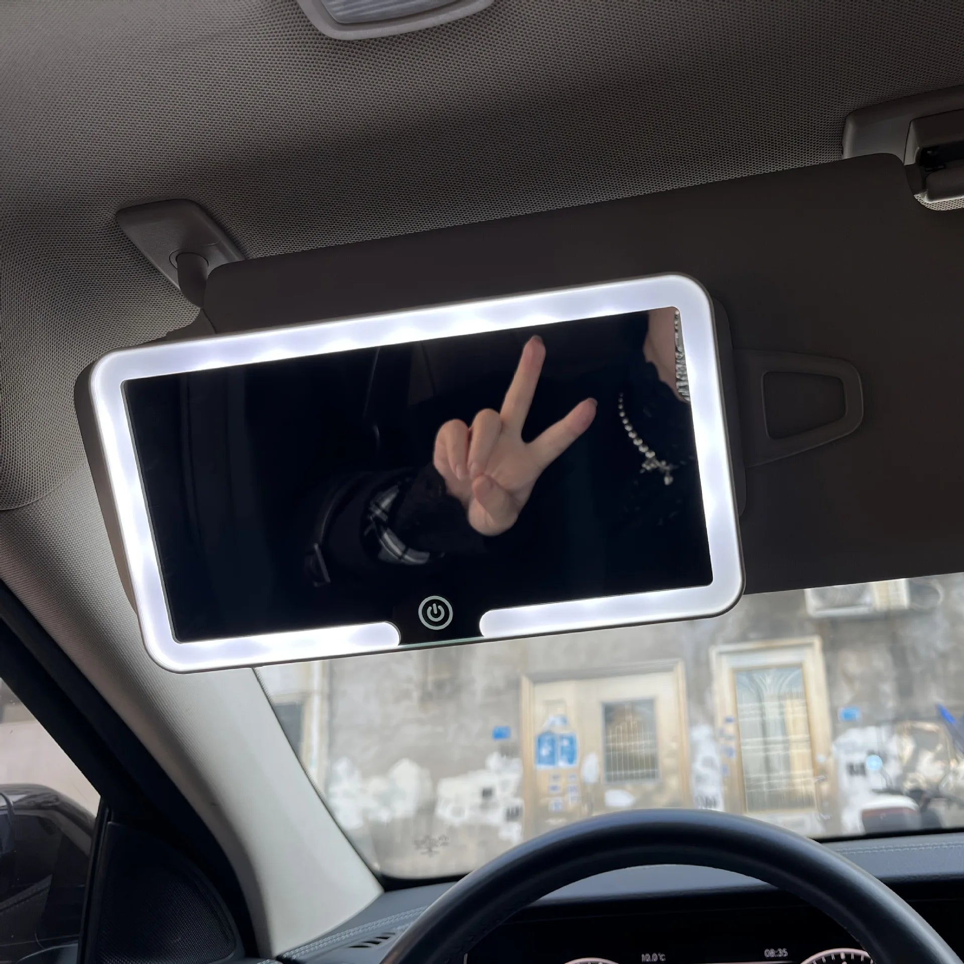 espejo de maquillaje para el interior del coche