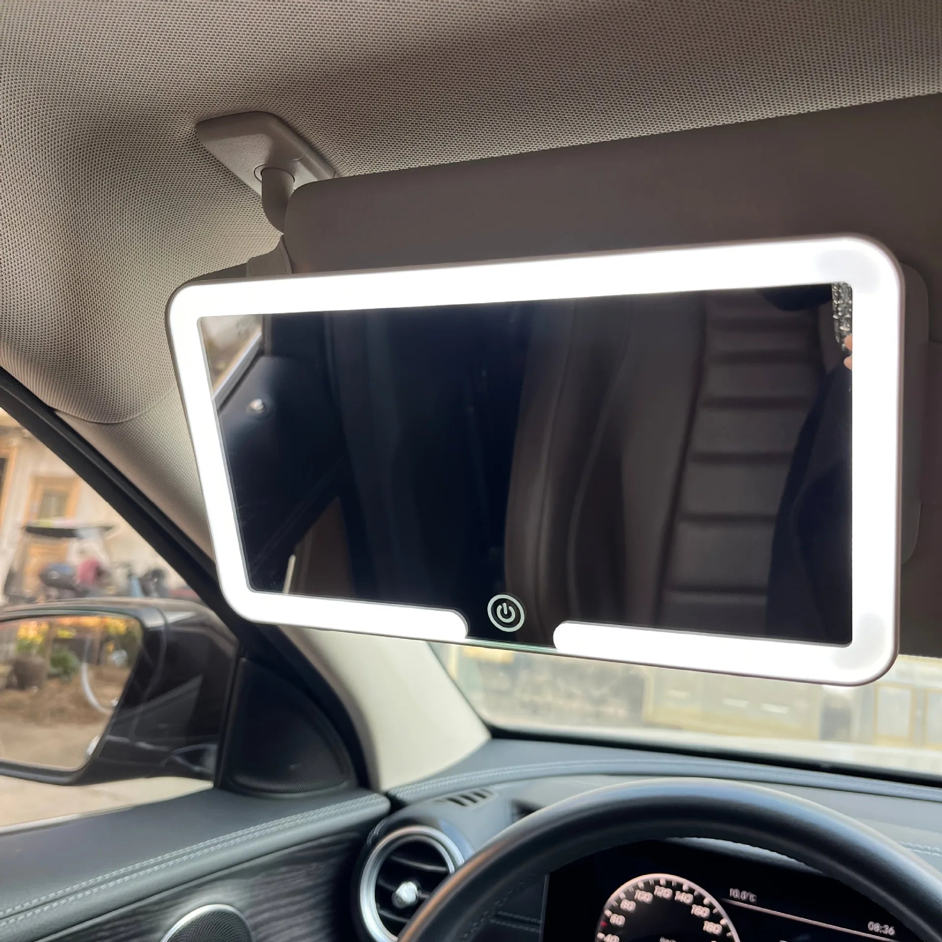 espejo de maquillaje para el interior del coche