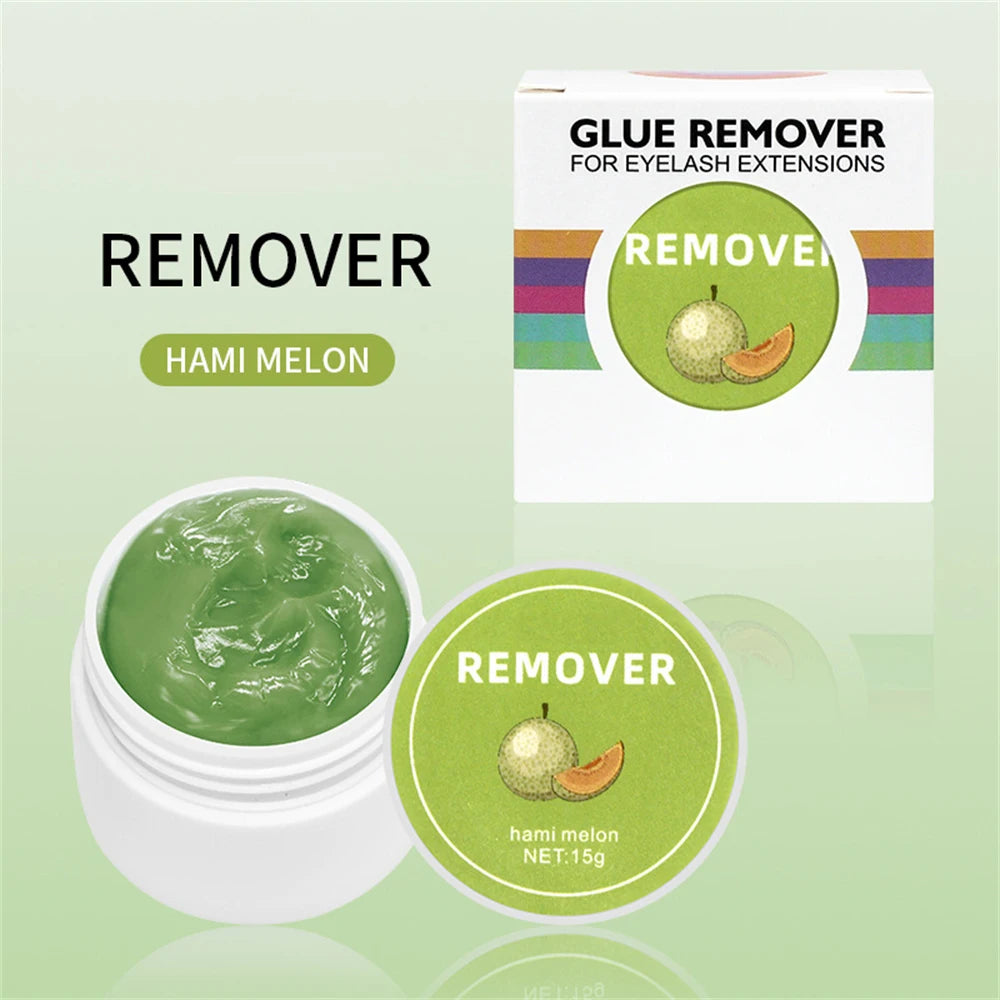 Crema removedora de pegamento para pestañas y extensiones de pestañas