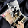 Bolsa de cosméticos transparente portátil