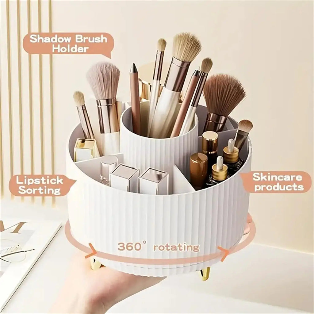Organizador de maquillaje giratorio de 360°