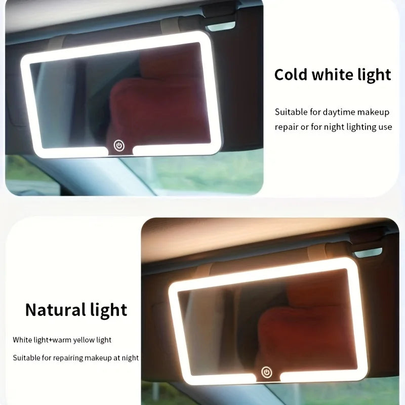 espejo de maquillaje para el interior del coche